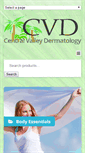 Mobile Screenshot of cvderm.com